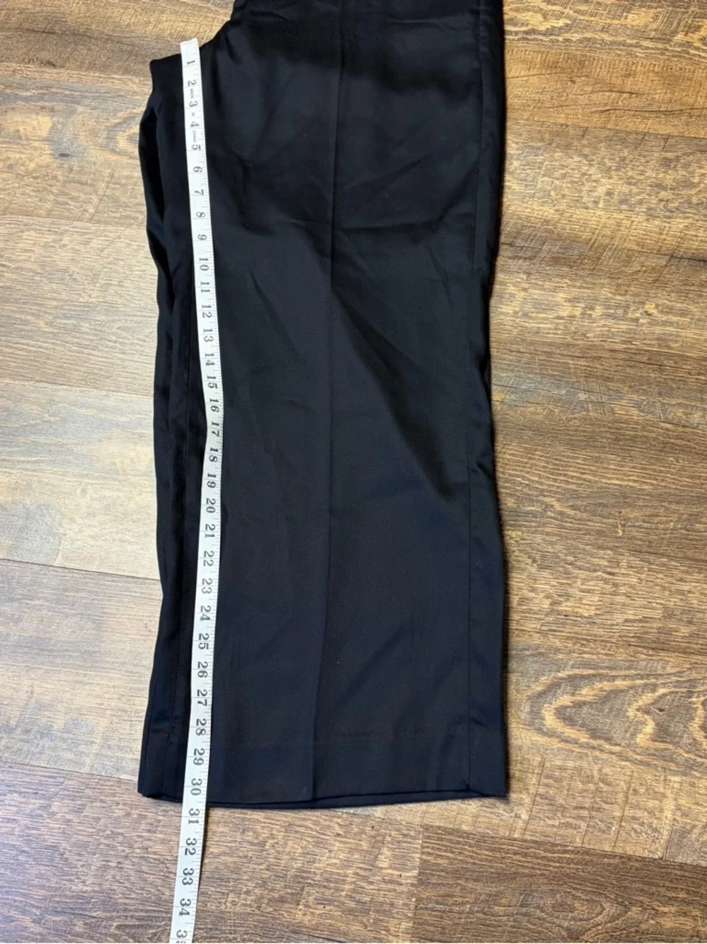 NEW Banana Republic $100 Hayden Wide-Leg High Rise Pull-On Pant Black Sz XL - Picture 13 of 15